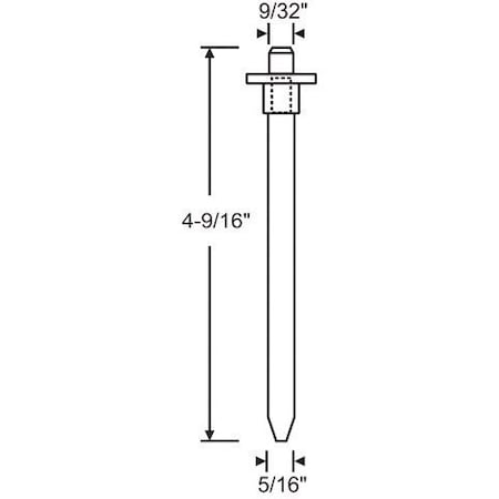 Strybuc Bifold Pin with Cap 1-202